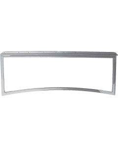 Model A Ford Windshield Frame - Closed Car - Polished Aluminum - Includes Hinge - Street Rod Style
