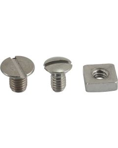 Model A Ford Windshield Frame Screw Set - Closed Car - 8 Pieces - Stainless Steel