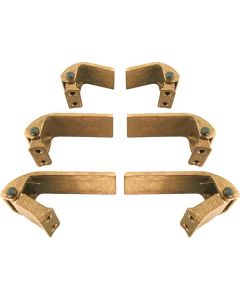 Model A Ford Door Hinge Set - Bronze - Coupe & Tudor Sedan