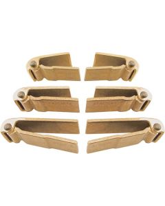 Model A Ford Door Hinge Set - Bronze - Coupe & Tudor Sedan & Pickup