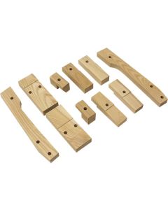28-29/body Mounting Wood Block Set/10 Piece