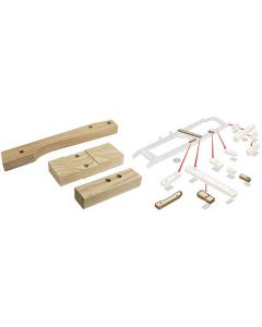 1928-29 Ford Model A Body Mounting Block Set - 6 Pieces - A & AA Pickup Truck Cab