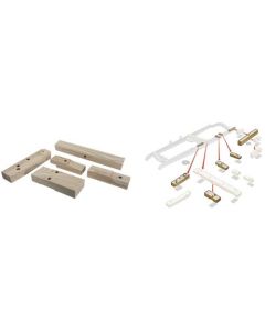 1930-1931 Model A Coupe & Roadster & Phaeton Body Mounting Block Set