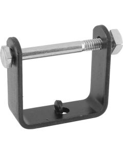 Model A Ford Front Spring Clamp - Steel - Painted Black