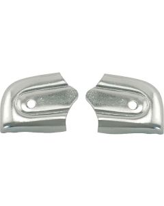 Model A Ford Drip Rail Tips - Front - Nickel Plated - Sport& Business Coupe