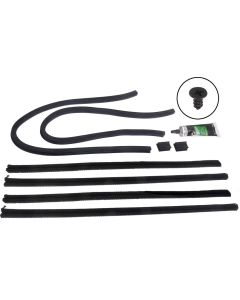 Model A Ford Door Window Channel Kit - Fordor Sedan - Rear Doors