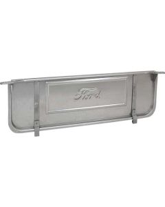 Model A Ford Pickup Bed Tailgate - Die Stamped - With Hinges - Original Type - For Narrow Bed - 41-1/2 - Ford Script