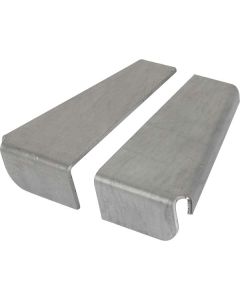 Model A Ford Pickup Bed Tailgate Corner Braces - Die-Stamped Steel