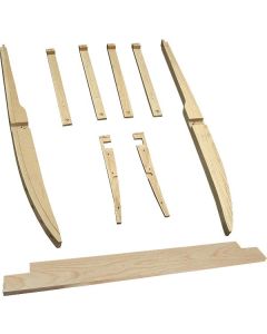 Model A Ford Pickup Body Wood Kit - Closed Cab Pickup & AA Truck