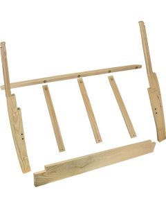 Model A Ford Pickup Body Wood Kit - Closed Cab Pickup Including Late 1931 With Steel Top & AA Truck