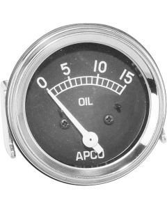 Oil Pressure Gauge/ Apco Brand/ {0-15 Lbs.}