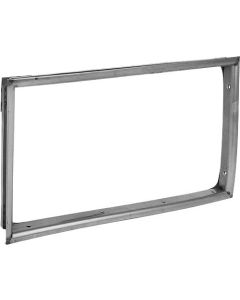 Model A Ford Rear Window Frame - Coupe - Steel - For Roll Down Window