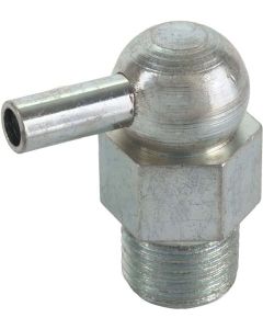 Grease Fitting - Steel - 5/16 Threaded - 65 Degree - With Internal Ball Valve