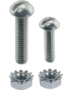 Hood Latch Mtg Set/ Ss Screws & Steel Nuts/ 28-29