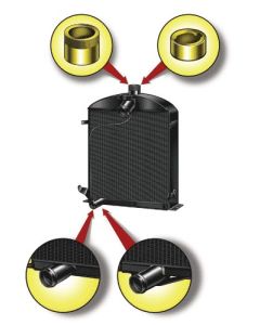 Radiator/ Top Qlty/ Flat Tube/ 10 Fins Per Inch