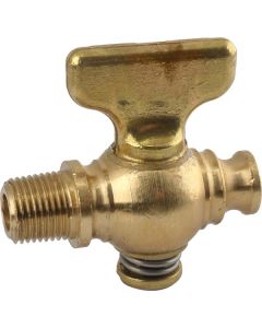 Model A Ford Radiator Petcock - Replacement Type - Brass