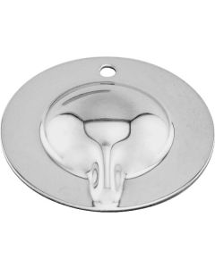 28-29/crank Hole Cover With Rivet/stainless Steel