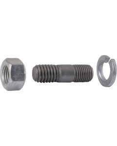 Model A Ford Water Pump Mounting Stud Nut & Lock Washer Set- 12 Pieces