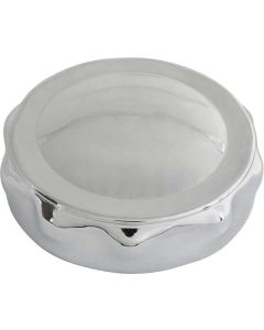 Model A Ford Gas Cap - Chrome Plated - Screw Type - Vented Style - Quality Reproduction