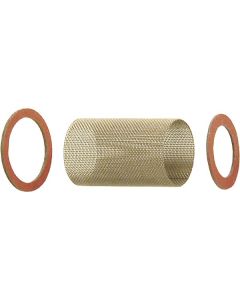 Model A Ford Side Mount Filter Screen & Gasket - 3 Pieces -For Side Mount Sediment Bulb - Late 1931 Zenith Style