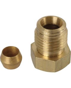 Gas Line Fitting Set- With Ferrules