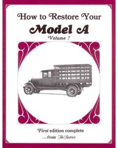 How To Restore Your Model A  #7