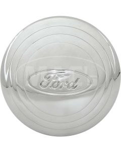 Hub Cap - Ford Embossed - Stainless Steel - 5-3/4 - 4 Cylinder Model B Ford Pickup Truck