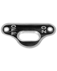 1932 Ford Ignition Switch On/Off Plate