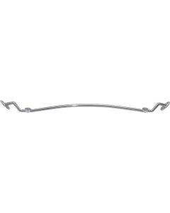 Headlight Bar - Stainless Steel - 4 Drop From Original - Street Rod Style - Ford