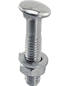 Headlight Bar To Fender Bolt, Nut & Washer - Stainless Steel - Ford Pickup Truck
