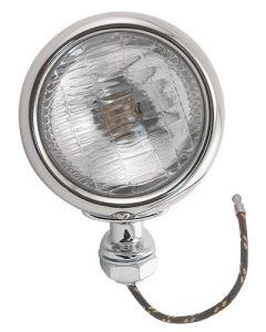 Cowl Lamps - Stainless Steel - With Both 6 & 12 Volt Bulb -Ford