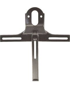 Ford Pickup Truck Rear License Plate Bracket - Black - WithStrap - F1 & F100