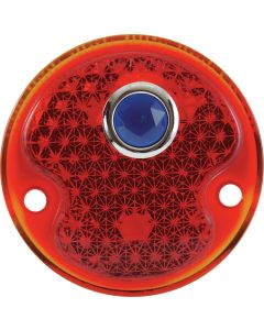 Tail Light Glass Lens - Blue Dot Glass - Ford Pickup Truck