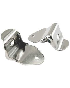 Inner Hood Brackets - Stainless Steel - Ford Pickup Truck