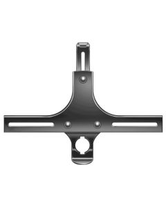 Front License Plate Bracket - Painted Black - Ford