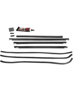 Window Channel Kit - Rear Doors & Quarter Windows - Ford Fordor Sedan