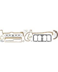 Engine Gasket Set - Complete - Fel-Pro Brand - Steel Head Gasket - 4 Cylinder Ford Model B