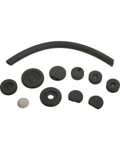 Firewall Grommet Kit - With Rubber Plug - 11 Pieces - Ford Passenger & Pickup