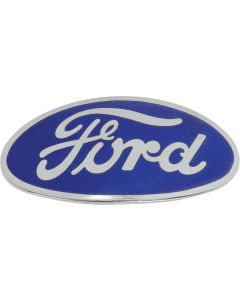 Radiator Emblem - Ford Script - Porcelain - Ford Pickup Truck
