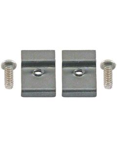 1928-1931 Ford Model A Tail Light Lens White Clip Set, 4 Pieces