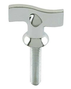 Model A Ford Top Clamping Bracket Thumb Screw - Chrome - Coarse Thread - For Original Brackets Only