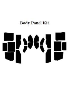 1953-55 Ford Pickup AcoustiSHIELD, Body Panel Insulation Kit, Panel Delivery