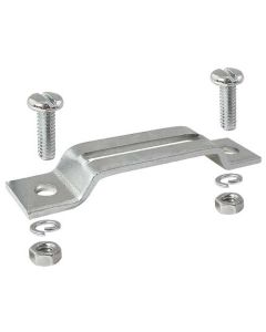 Rumble Lock Striker Plate - Steel With Hardware - Ford Passenger Except 3 Window Coupe