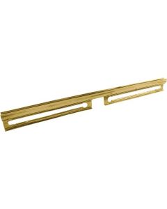 Model A Ford Glass Metal Channel - 1931 Slant Windshield Fordor Sedan - Right Front Or Left Rear