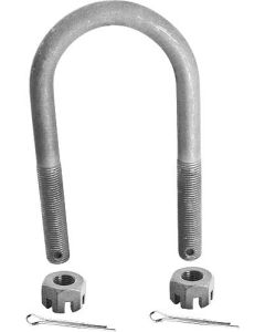 Front Spring U-Bolt - 5 Depth - Round Top - Ford