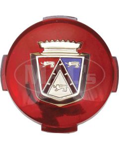 1955-1956 Ford Thunderbird Wheel Cover Medallion, 2-1/16 Diameter