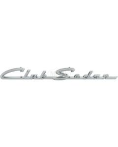 Qtr Panel Script/club Sedan