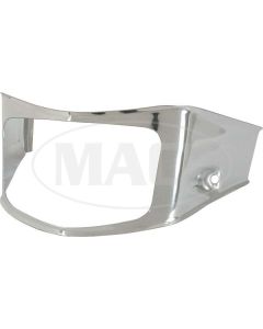 Ford Pickup Truck Parking Light Bezel - Polished Stainless Steel - F100 Thru F350
