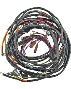 Ford Pickup Truck Dash Wiring Harness - PVC Wire - Use WithGenerator & Oil Lights - V8