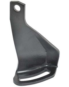 1955-1957 Ford Thunderbird Power Steering Bracket, From Pump To Exhaust Manifold, Steel, Black Powder Coated Finish